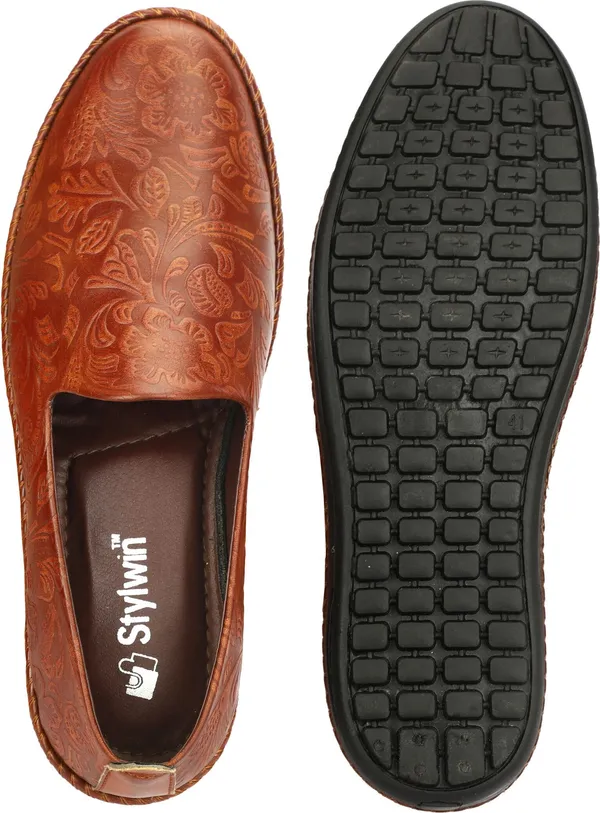 Tan_Synthetic_Premium_&_Elegant_Slip_On_Loafers_For_Men