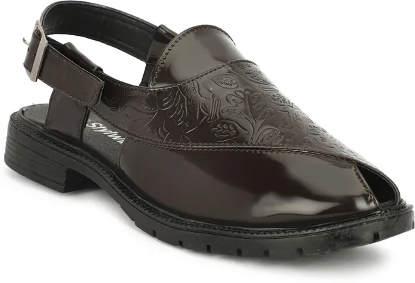 Brown_Synthetic_Leather_Premium_&_Elegant_Platform_Heel_Sandal_For_Men