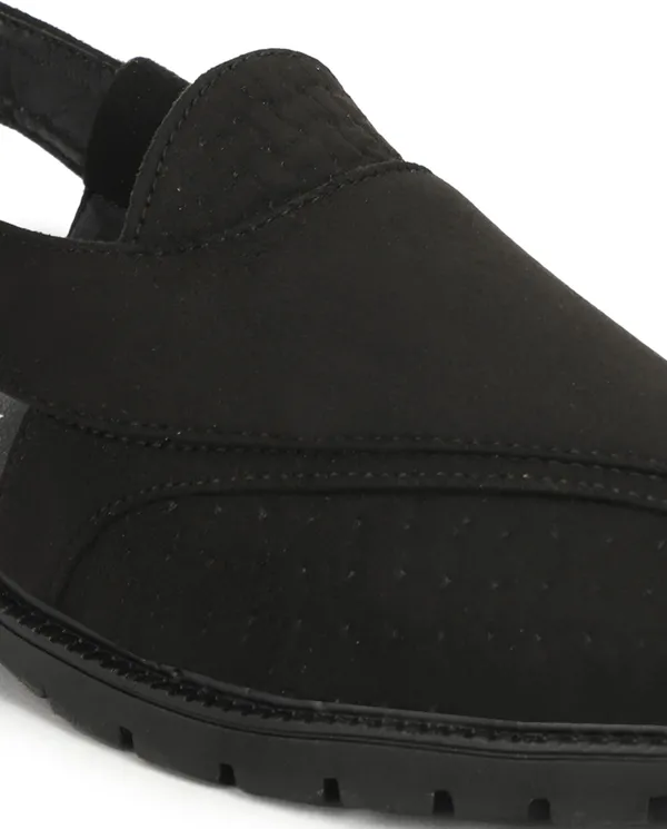 Black_Synthetic_Leather_Premium_&_Elegant_Platform_Heel_Sandal_For_Men