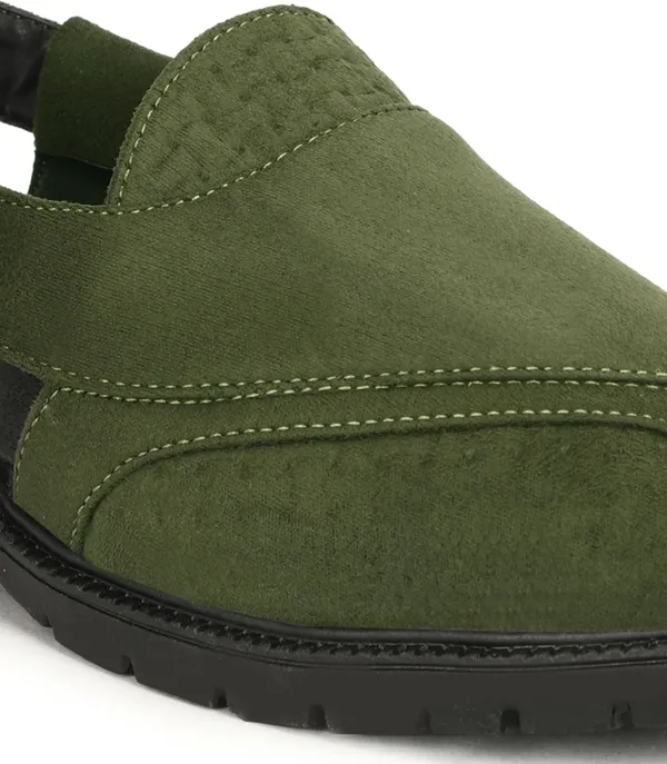 Green_Synthetic_Leather_Premium_&_Elegant_Platform_Heel_Sandal_For_Men