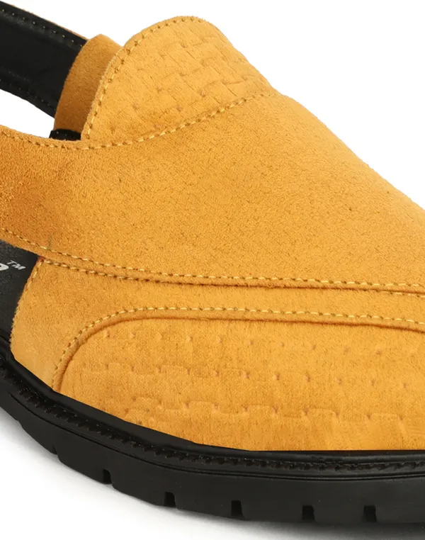 Yellow_Synthetic_Leather_Premium_&_Elegant_Platform_Heel_Sandal_For_Men
