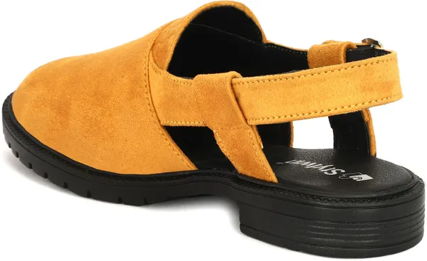 Yellow_Synthetic_Leather_Premium_&_Elegant_Platform_Heel_Sandal_For_Men