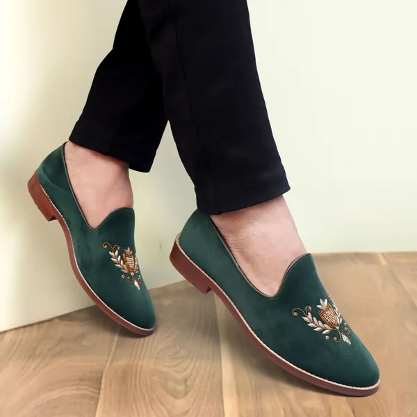 Green_Synthetic_Premium_&_Elegant_Slip_On_Casuals_For_Men