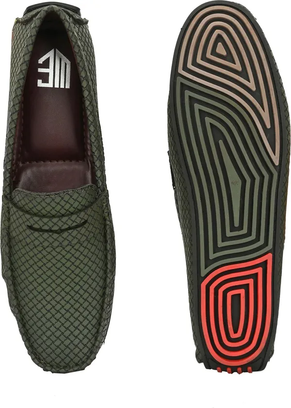 Olive_Synthetic_Premium_&_Elegant_Slip_On_Loafers_For_Men