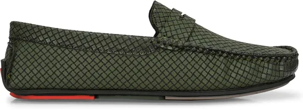 Olive_Synthetic_Premium_&_Elegant_Slip_On_Loafers_For_Men