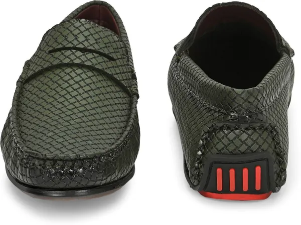 Olive_Synthetic_Premium_&_Elegant_Slip_On_Loafers_For_Men