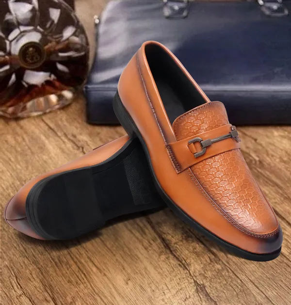 Tan_Synthetic_Premium_&_Elegant_Slip_On_Loafers_For_Men