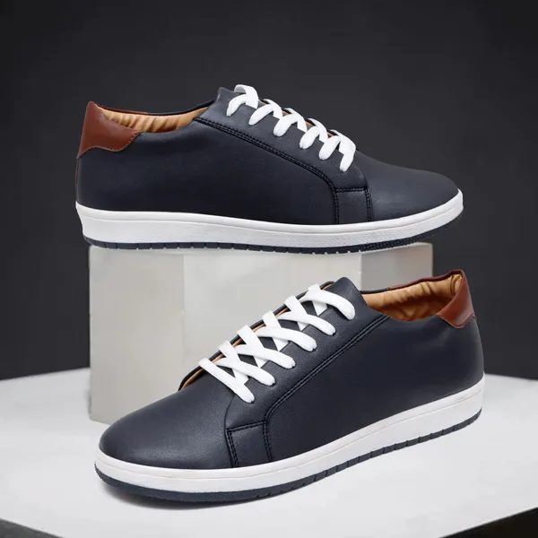 Black_Synthetic_Premium_&_Elegant_Lace_Up_Sneakers_For_Men