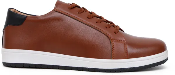Tan_Synthetic_Premium_&_Elegant_Lace_Up_Sneakers_For_Men