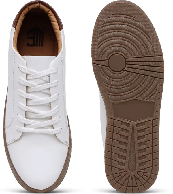 White_Synthetic_Premium_&_Elegant_Lace_Up_Sneakers_For_Men