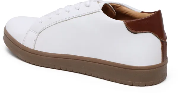 White_Synthetic_Premium_&_Elegant_Lace_Up_Sneakers_For_Men