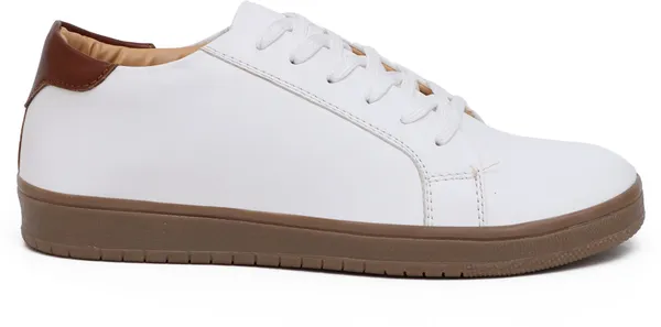 White_Synthetic_Premium_&_Elegant_Lace_Up_Sneakers_For_Men