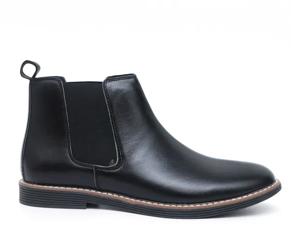 Black_Synthetic_Premium_&_Elegant_Slip_On_Boots_For_Men