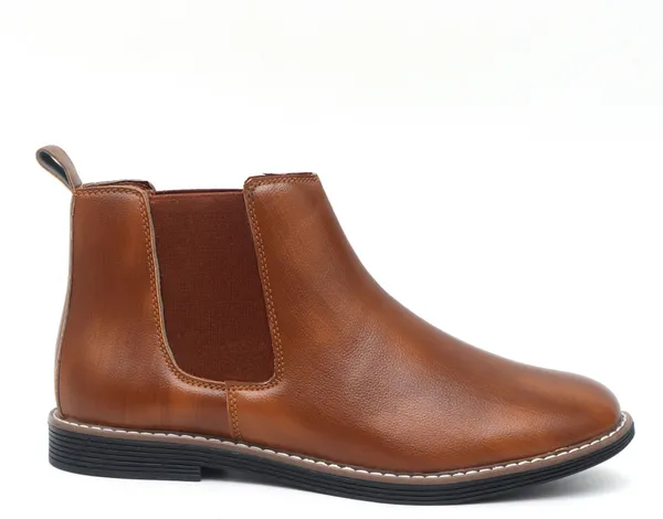 Tan_Synthetic_Premium_&_Elegant_Slip_On_Boots_For_Men