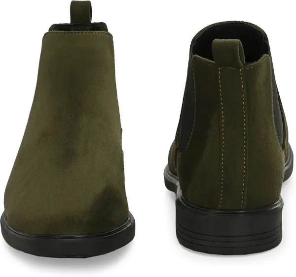 Olive_Synthetic_Premium_&_Elegant_Slip_On_Boots_For_Men