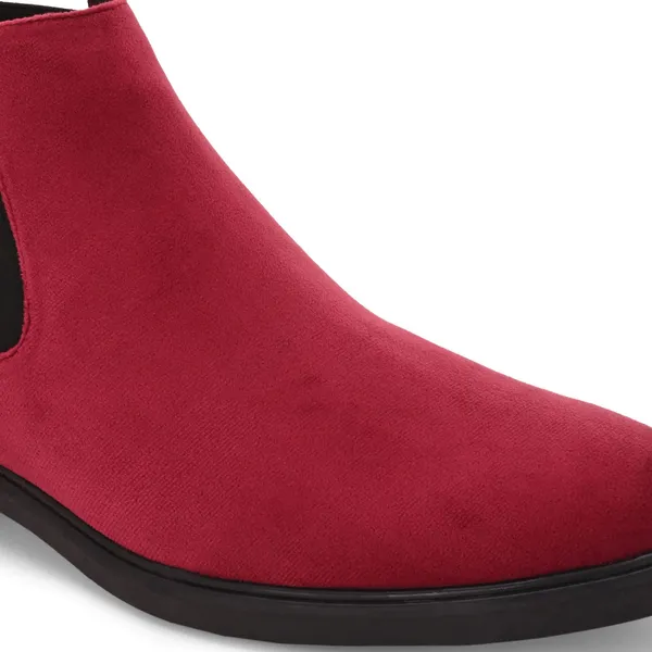 Red_Synthetic_Premium_&_Elegant_Slip_On_Boots_For_Men