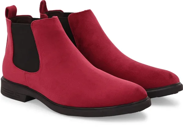 Red_Synthetic_Premium_&_Elegant_Slip_On_Boots_For_Men