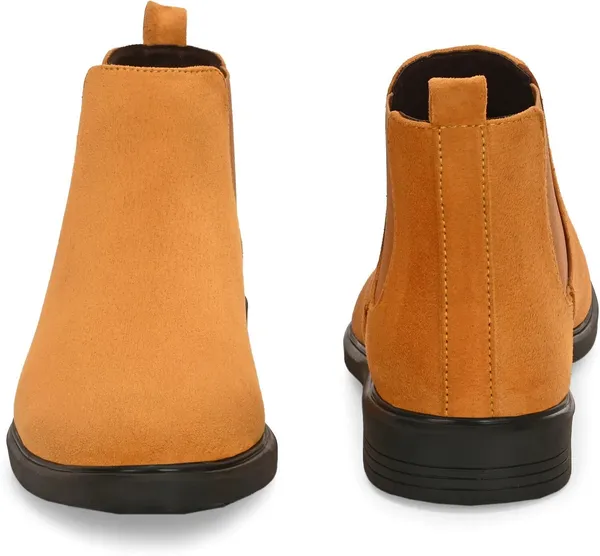 Tan_Synthetic_Premium_&_Elegant_Slip_On_Boots_For_Men