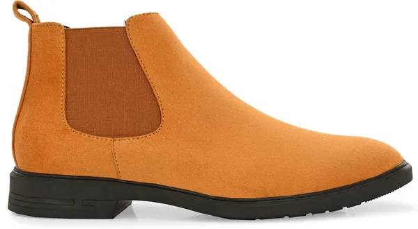 Tan_Synthetic_Premium_&_Elegant_Slip_On_Boots_For_Men