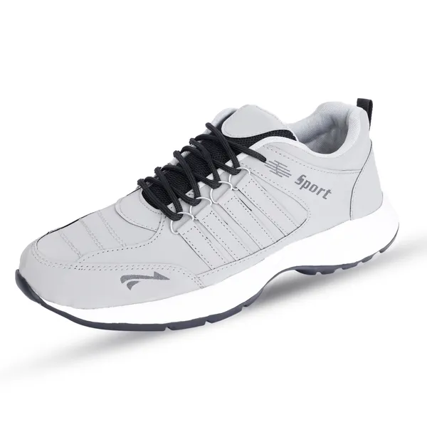 Grey_Synthetic_Upper_Eva_Rubber_Sole_Shoes_For_Speed_Training