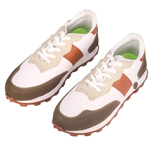 White_Synthetic_Pu_Leather_Shoes_For_Muscle_Training_&_Gym