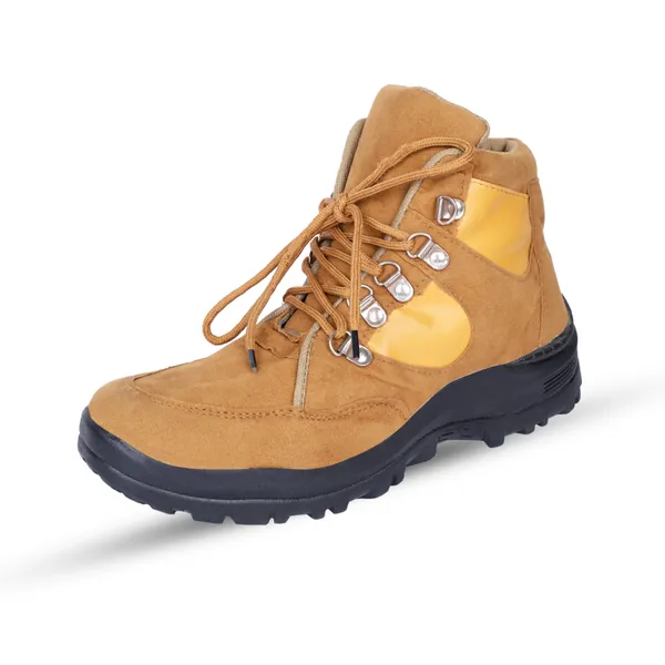 Brown_Synthetic_Suede_Upper_Rubber_Sole_Shoes_For_Running_&_Jogging