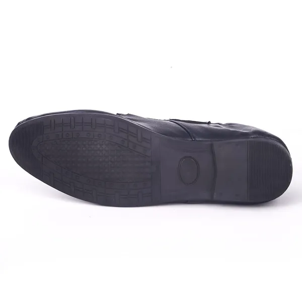 Dark_Blue_Synthetic_Leather_Upper_Rubber_Sole_Shoes_For_Casual_&_Light_Activity