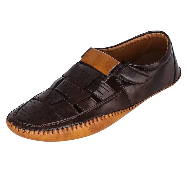 Brown_Synthetic_Leather_Upper_Tpr_Rubber_Sole_Shoes_For_Daily_Commute_&_Jogging