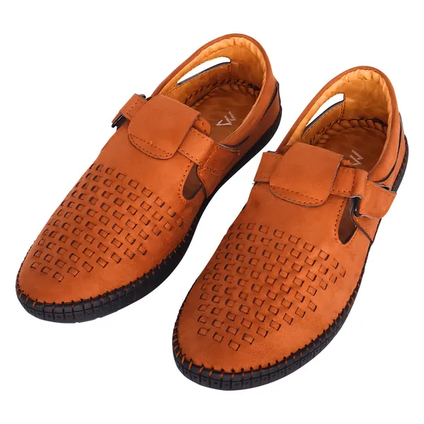 Brown_Synthetic_Suede_Faux_Leather_Sneakers_For_Everyday_Urban_Wear