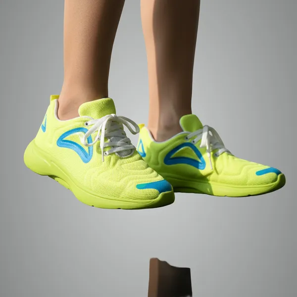 Light_Green_Engineered_Mesh_Upper_Eva_Midsole_Rubber_Outsole_Shoes_For_Performance_Running