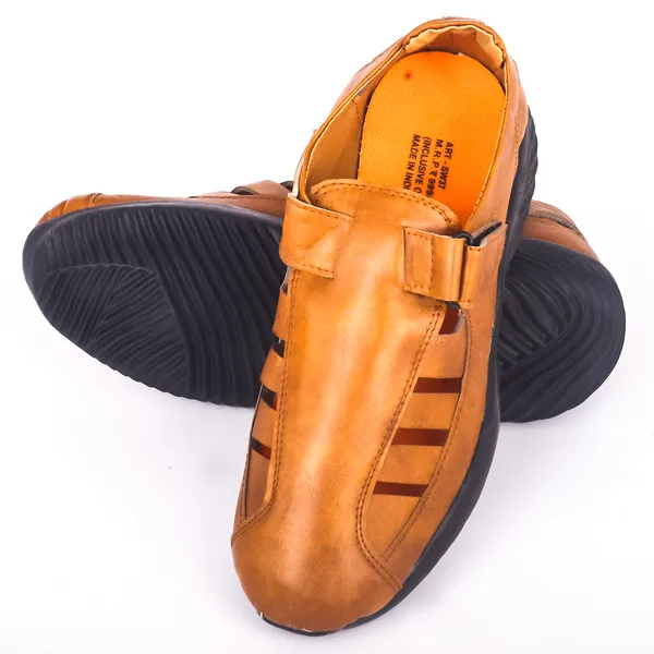 Mustard_Synthetic_Leather_Upper_Pu_Rubber_Sole_Sneakers_For_Trendy_Everyday_Wear