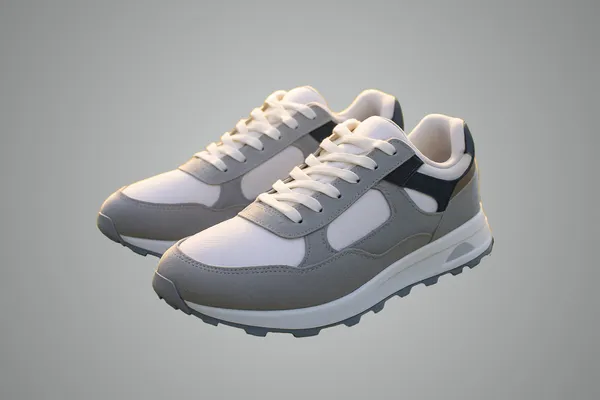 Grey_Synthetic_Leather_Upper_Boots_For_Hiking_&_Outdoor_Adventures