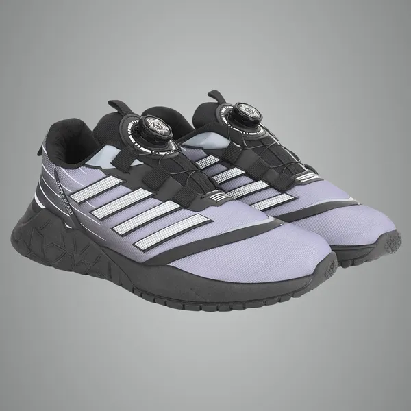 Gray_Synthetic_Mesh_Upper_Eva_Rubber_Sole_Shoes_For_Training_&_Workouts