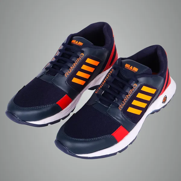Blue_Synthetic_Pu_Leather_Shoes_For_Active_Lifestyle