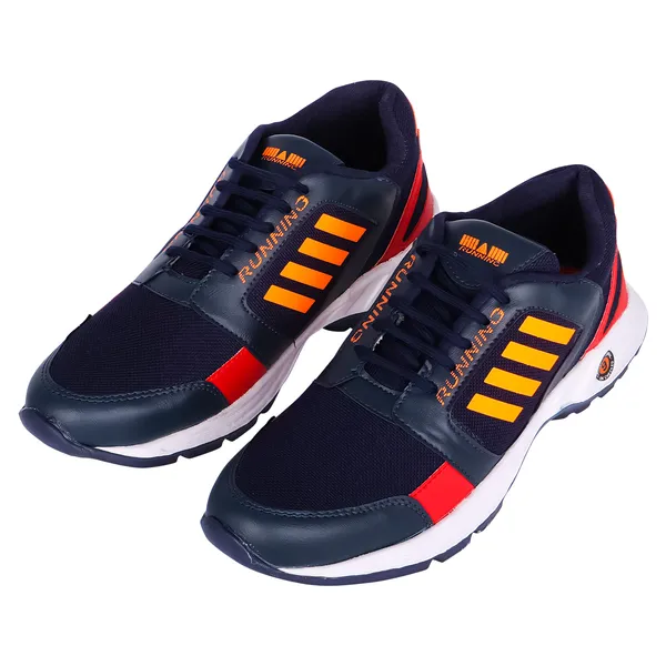 Blue_Synthetic_Pu_Leather_Shoes_For_Active_Lifestyle