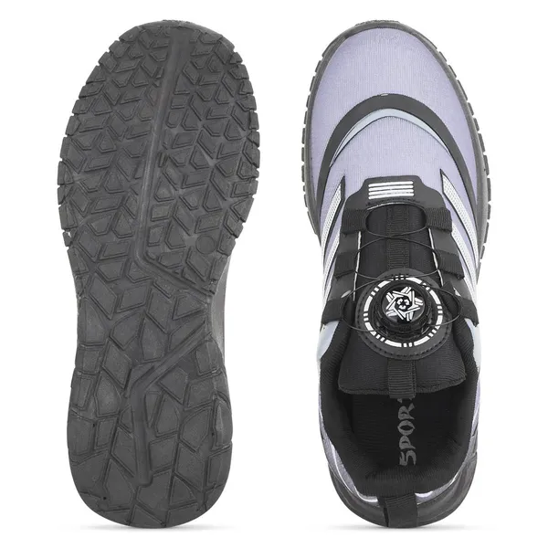 Gray_Synthetic_Mesh_Upper_Eva_Rubber_Sole_Shoes_For_Training_&_Workouts