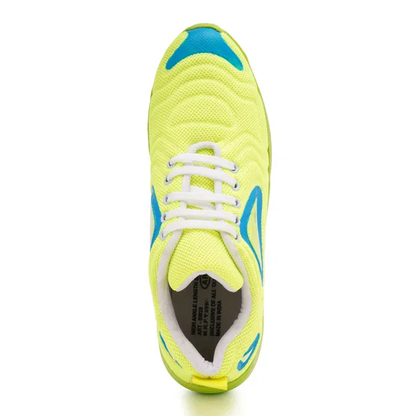 Light_Green_Engineered_Mesh_Upper_Eva_Midsole_Rubber_Outsole_Shoes_For_Performance_Running