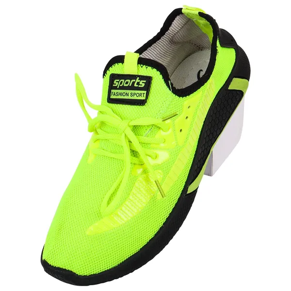 Green_Mesh_Fabric_With_Synthetic_Shoes_For_Outdoor_Trekking_&_Hiking
