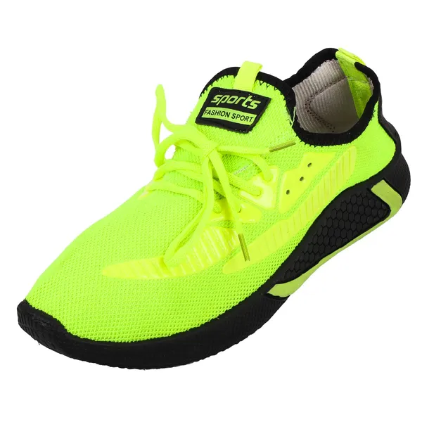 Green_Mesh_Fabric_With_Synthetic_Shoes_For_Outdoor_Trekking_&_Hiking