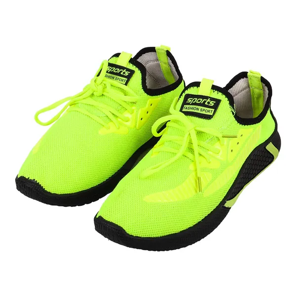 Green_Mesh_Fabric_With_Synthetic_Shoes_For_Outdoor_Trekking_&_Hiking