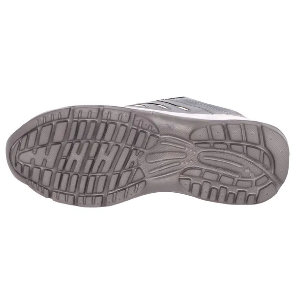 Grey_Synthetic_Leather_Upper_Pvc_Rubber_Sole_Shoes_For_Athletic_Activities
