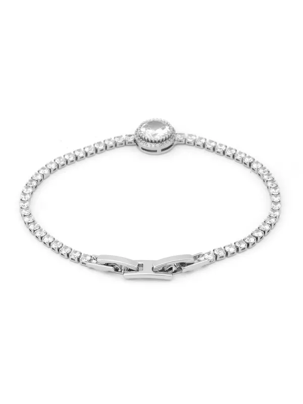 White_&_Silver_Premium_&_Elegant_Bracelet_For_Women