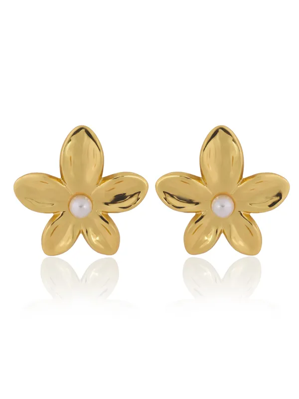 White_&_Golden_Premium_&_Elegant_Earrings_For_Women