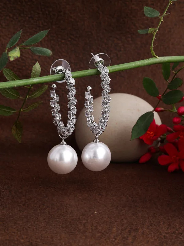 White_Premium_&_Elegant_Earrings_For_Women