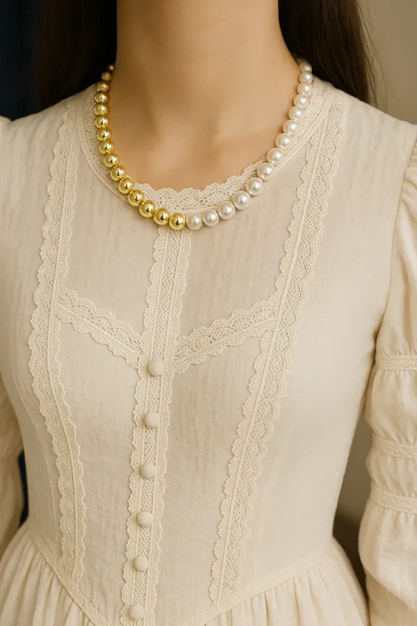 Golden_Premium_&_Elegant_Necklace_For_Women