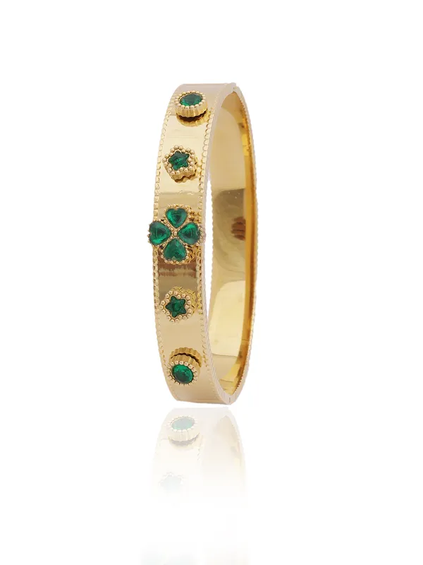Green_&_Golden_Premium_&_Elegant_Bangle_For_Women