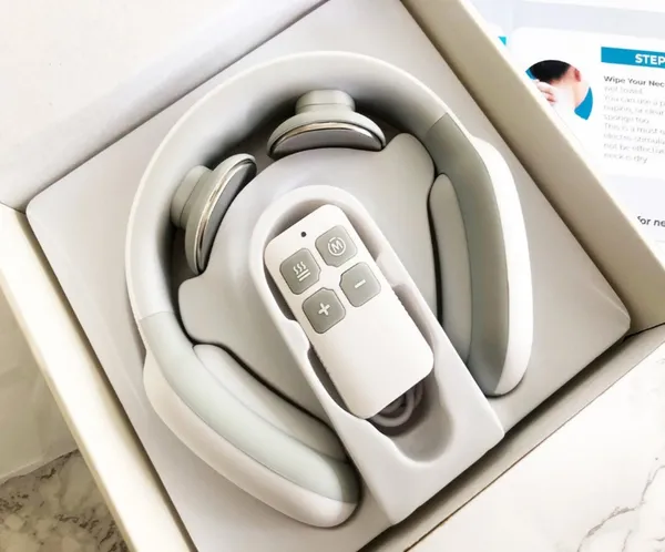 White_Abs_Plastic_Electric_Neck_Massager