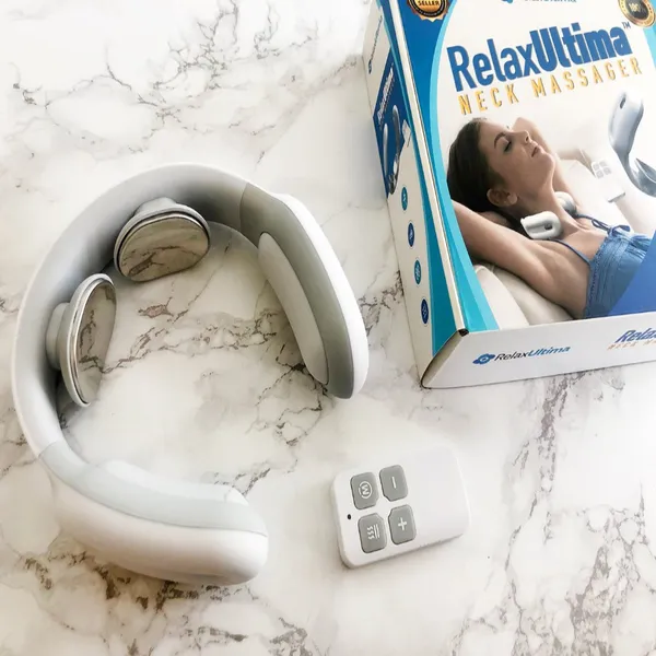 White_Abs_Plastic_Electric_Neck_Massager