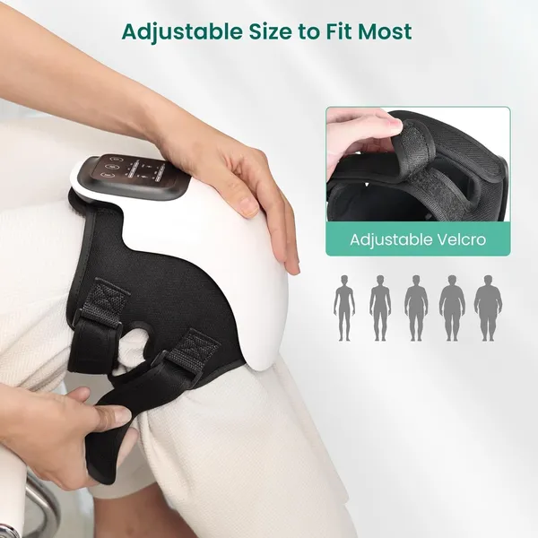 White_Abs_Plastic_Premium_Quality_Knee_Massager