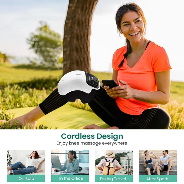 White_Abs_Plastic_Premium_Quality_Knee_Massager